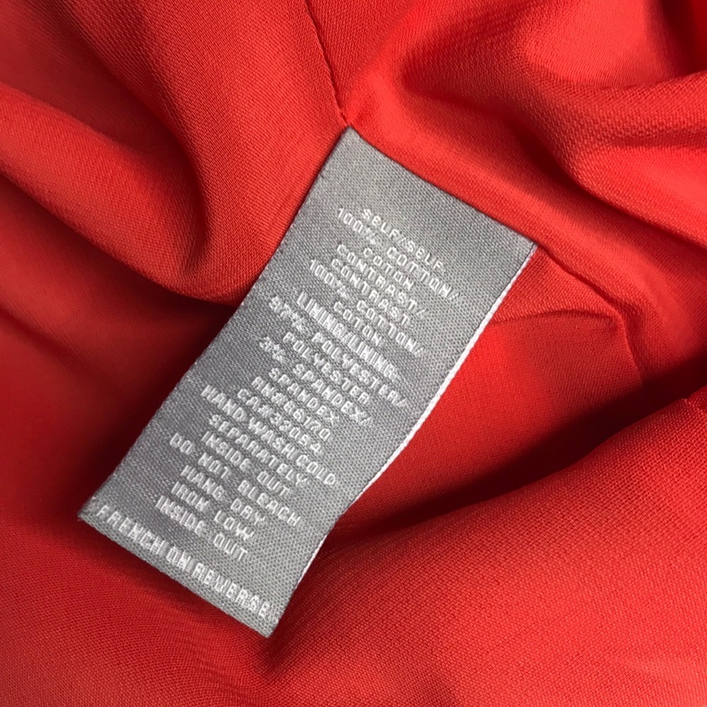 Sparkle & Fade Uo Colorblock Red Strapless Dress M - image 8